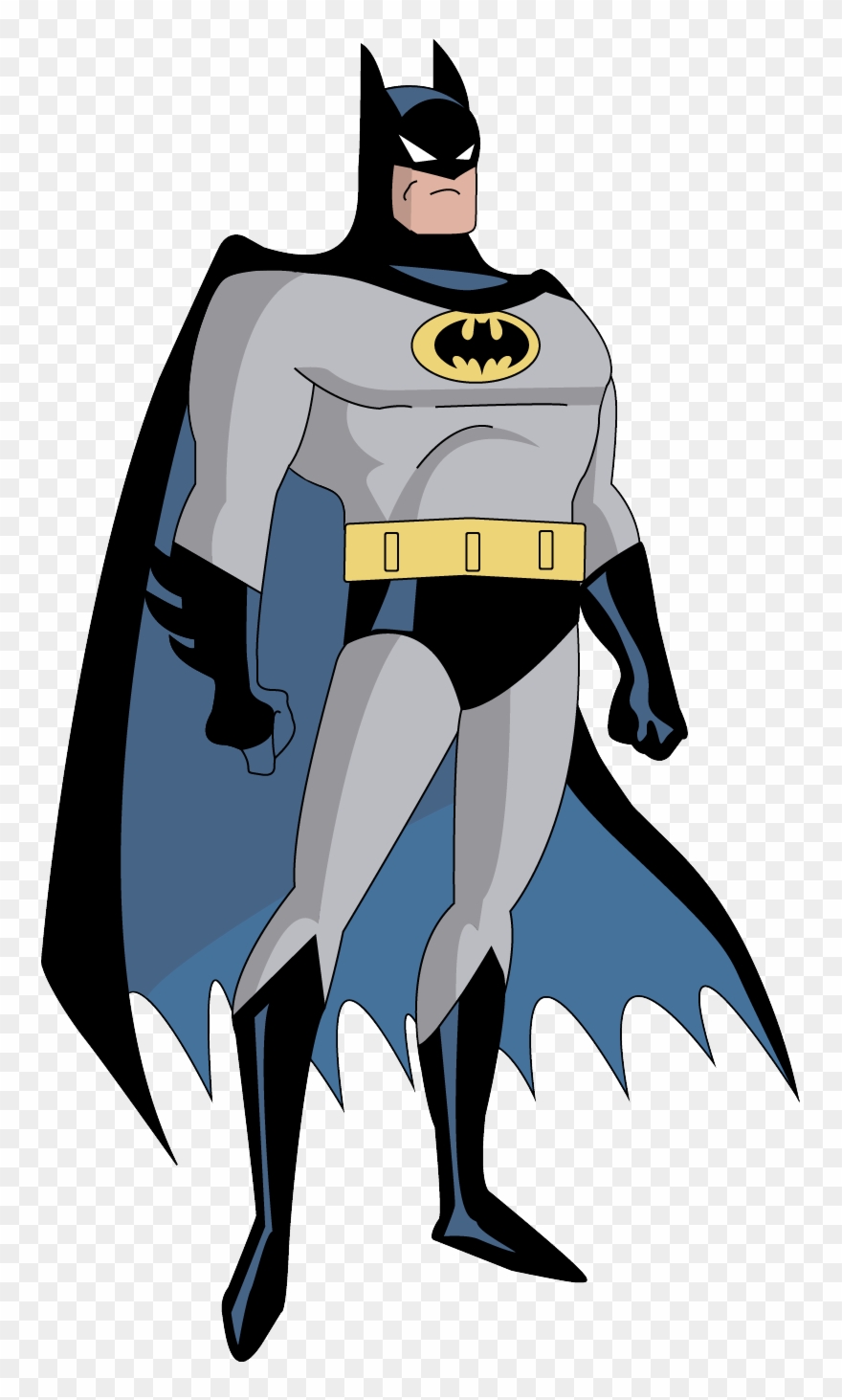 Batman Clip Art Batman No Background Clipart - Batman Animated Series - Png Download