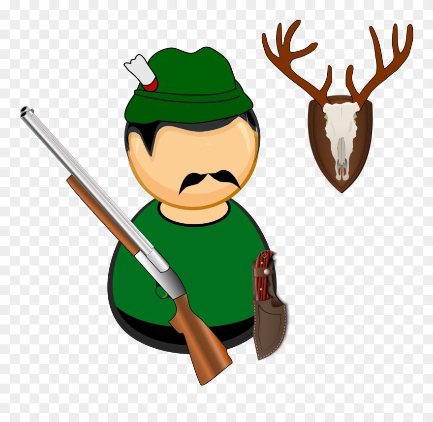 Hunter Gamekeeper Big Image Png - Deer Head: Rustic Red Plaid Round Ornament Clipart