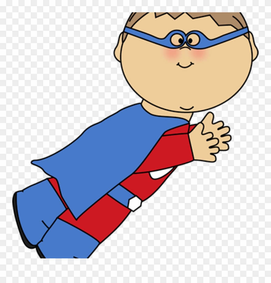 Superhero Kids Clipart Clip Art Images Plant - Super Hero Kids Clipart - Png Download