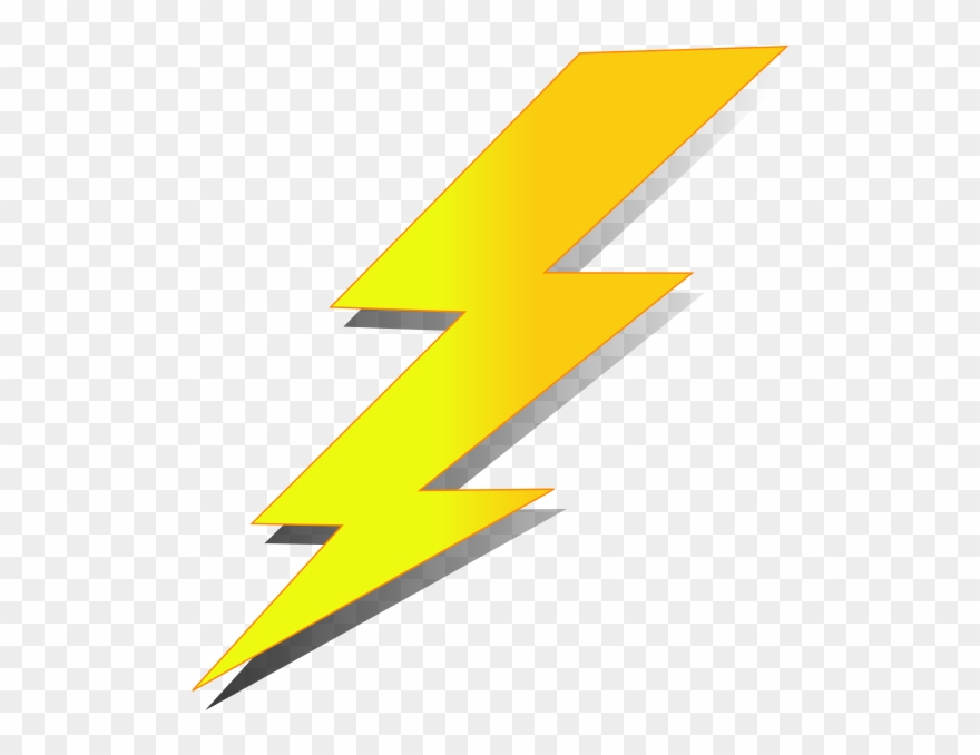 Thunder Bolt Clip Art - Lighting Mcqueen Lightning Bolt - Png Download