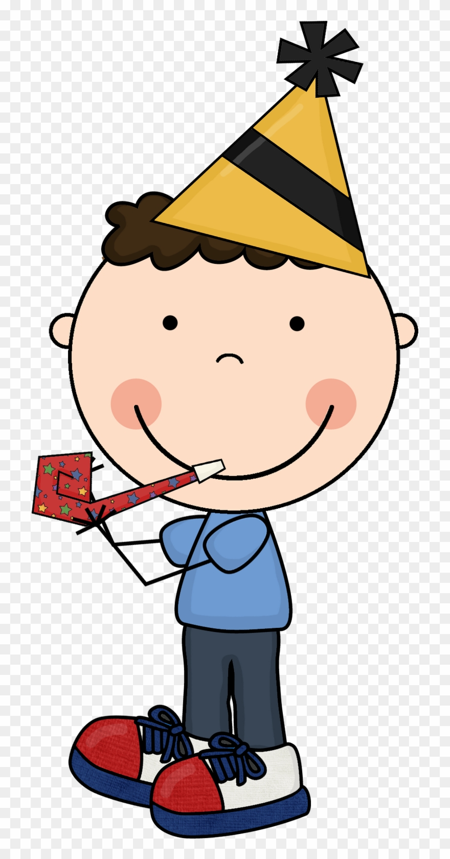 Clipart Children Jumping Rope - Boy Birthday Stick Figures - Png Download