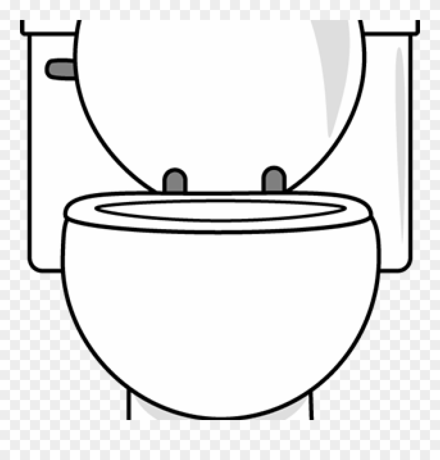 Restroom Clip Art Restroom Clip Art Misc Pinterest - Cartoon Toilet - Png Download