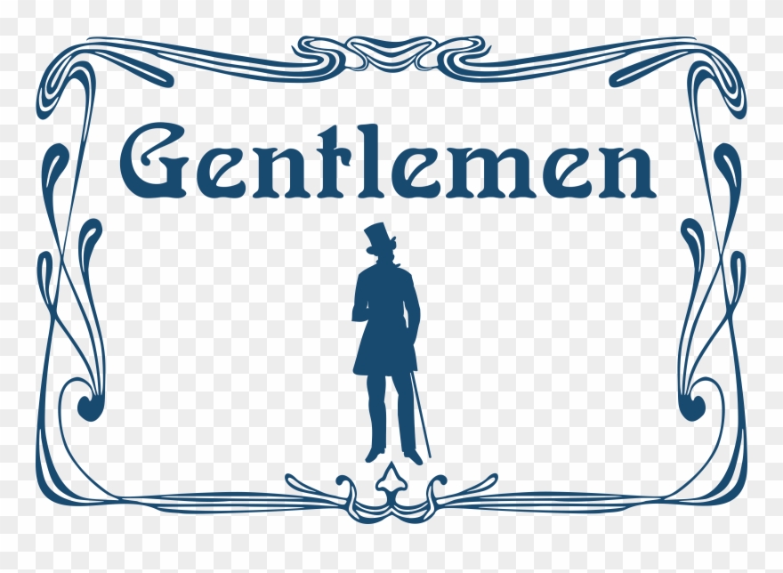 Open Door Clipart Toilet Door - Mens Wc - Png Download