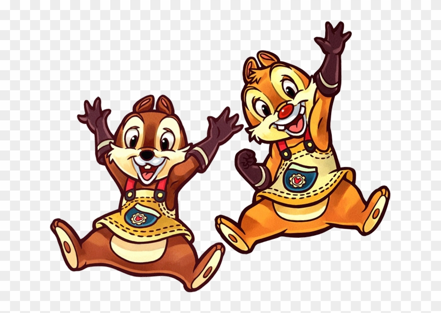 Kingdom Hearts Clipart - Chip And Dale Kh - Png Download
