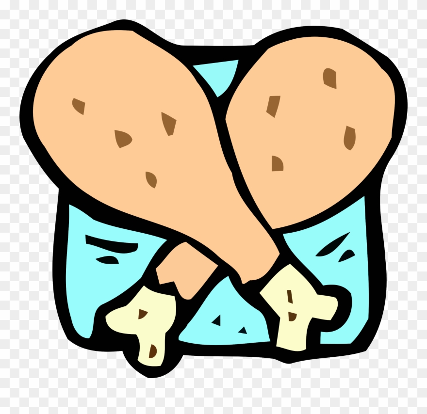 Big Image - Chicken Food Clip Art - Png Download