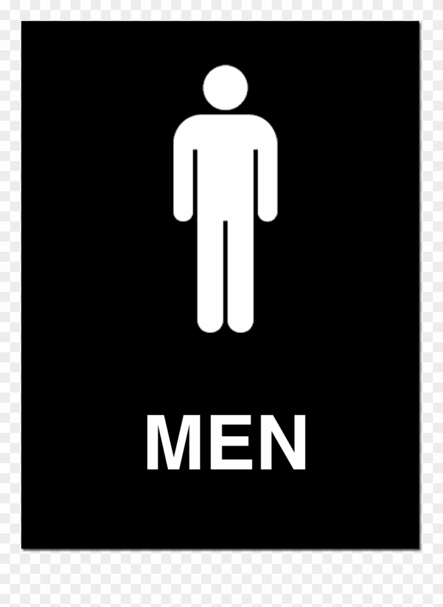 Pictures Of Bathroom Signs - Mens Restroom Sign Clipart