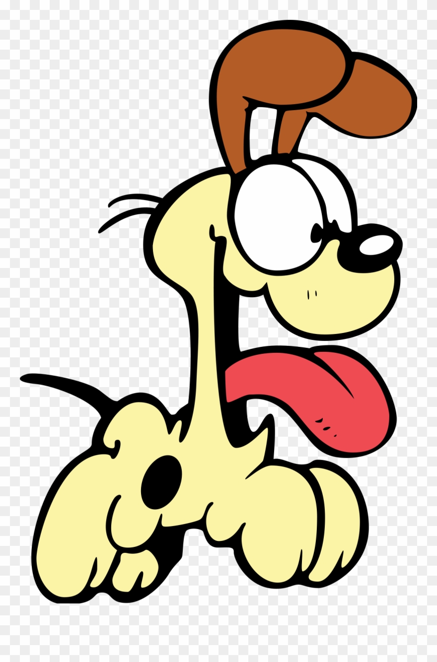 Mean Dog Face Clipart - Odie The Dog - Png Download