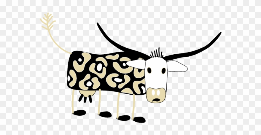 Longhorn Cattle Clipart Svg - Cattle - Png Download