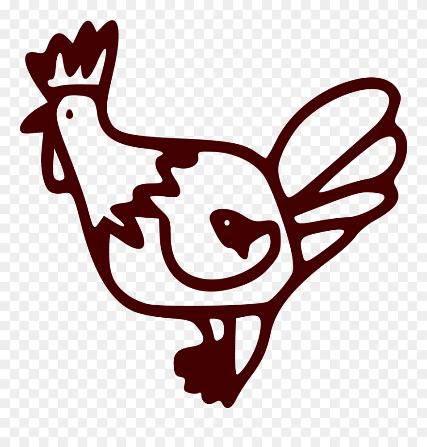 Cochin Chicken Rooster Poultry Chicken As Food Bantam - Chicken Mammal Clipart