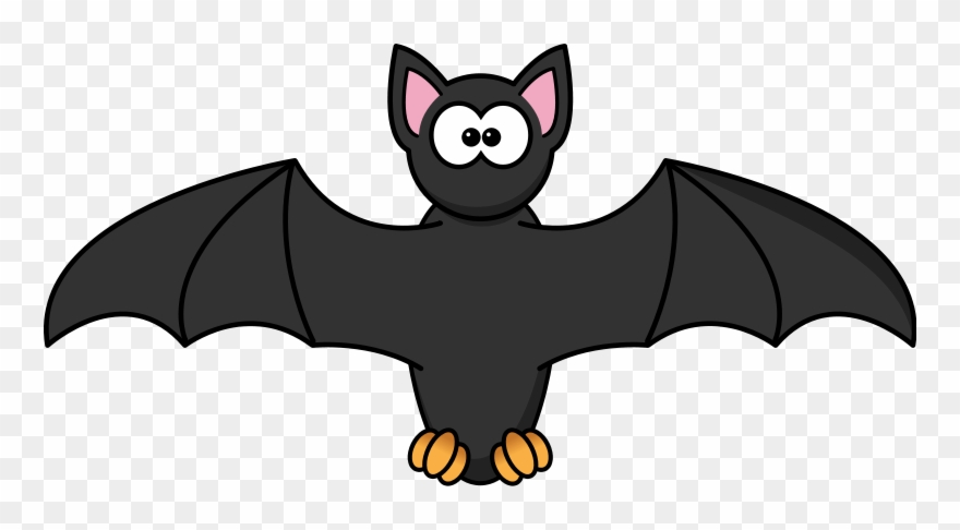 Bat Cartoon - Clip Art Of Bat - Png Download