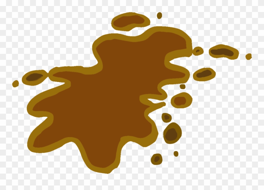 Chicken Stain Png - Poop Stain Clip Art Transparent Png