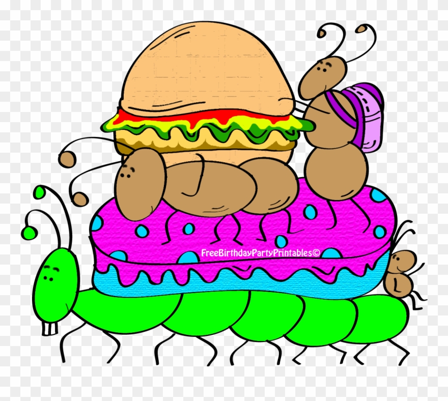 Ant Picnic Birthday Party Printables By Free - Picnic Clipart