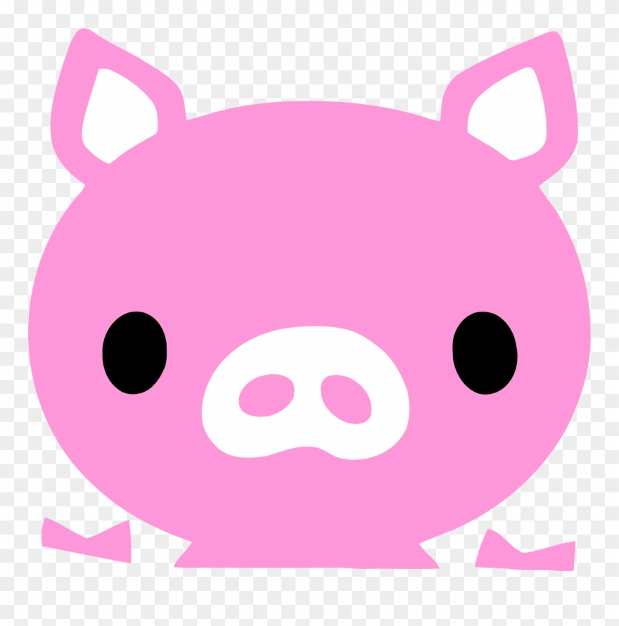 Domestic Pig Computer Icons Piglet Line Art - Piglet Icon Clipart
