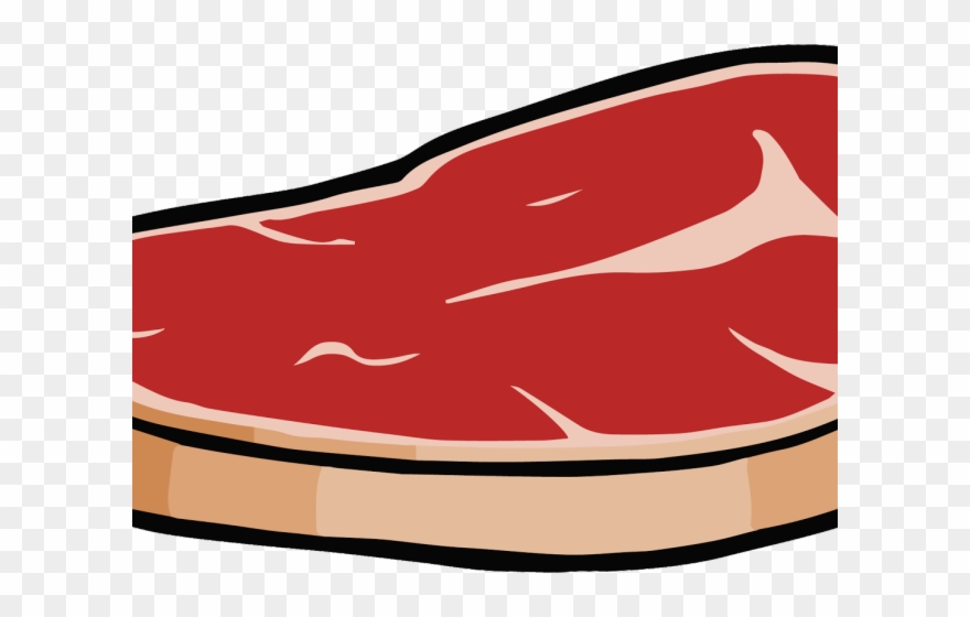 Roast Clipart Red Meat - Illustration - Png Download