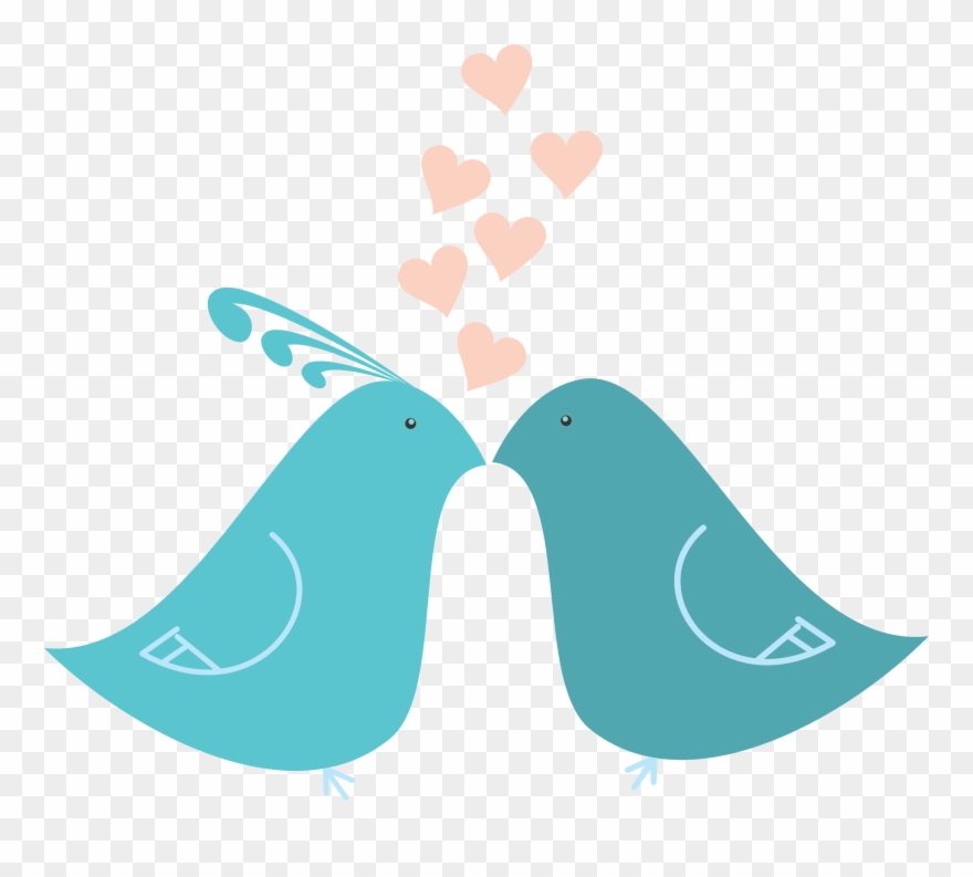 Love - Love Birds Transparent Clipart