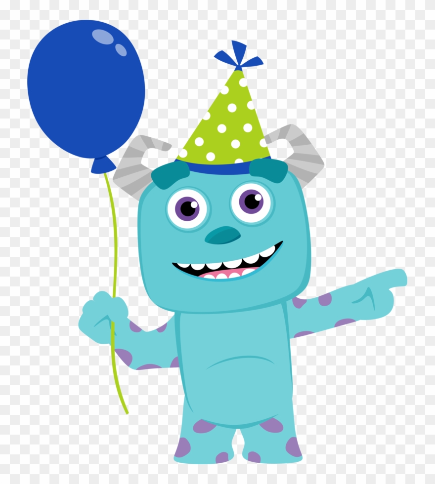 Clipart De Monster Party Bebés - Monsters Inc Baby Characters - Png Download