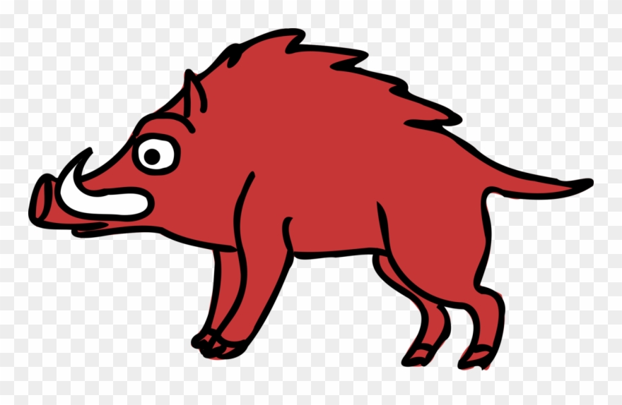 Domestic Pig Feral Pig Animal Wild Boar Download - Clipart Boar - Png Download