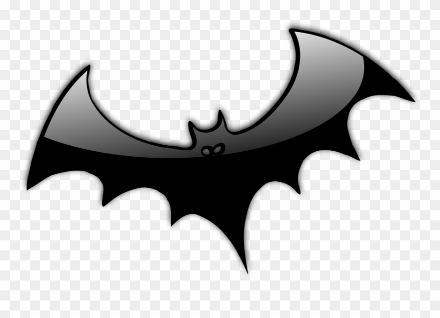 Glossy Bats Halloween Art Clipart, Vector Clip Art - Halloween Bat Shower Curtain - Png Download