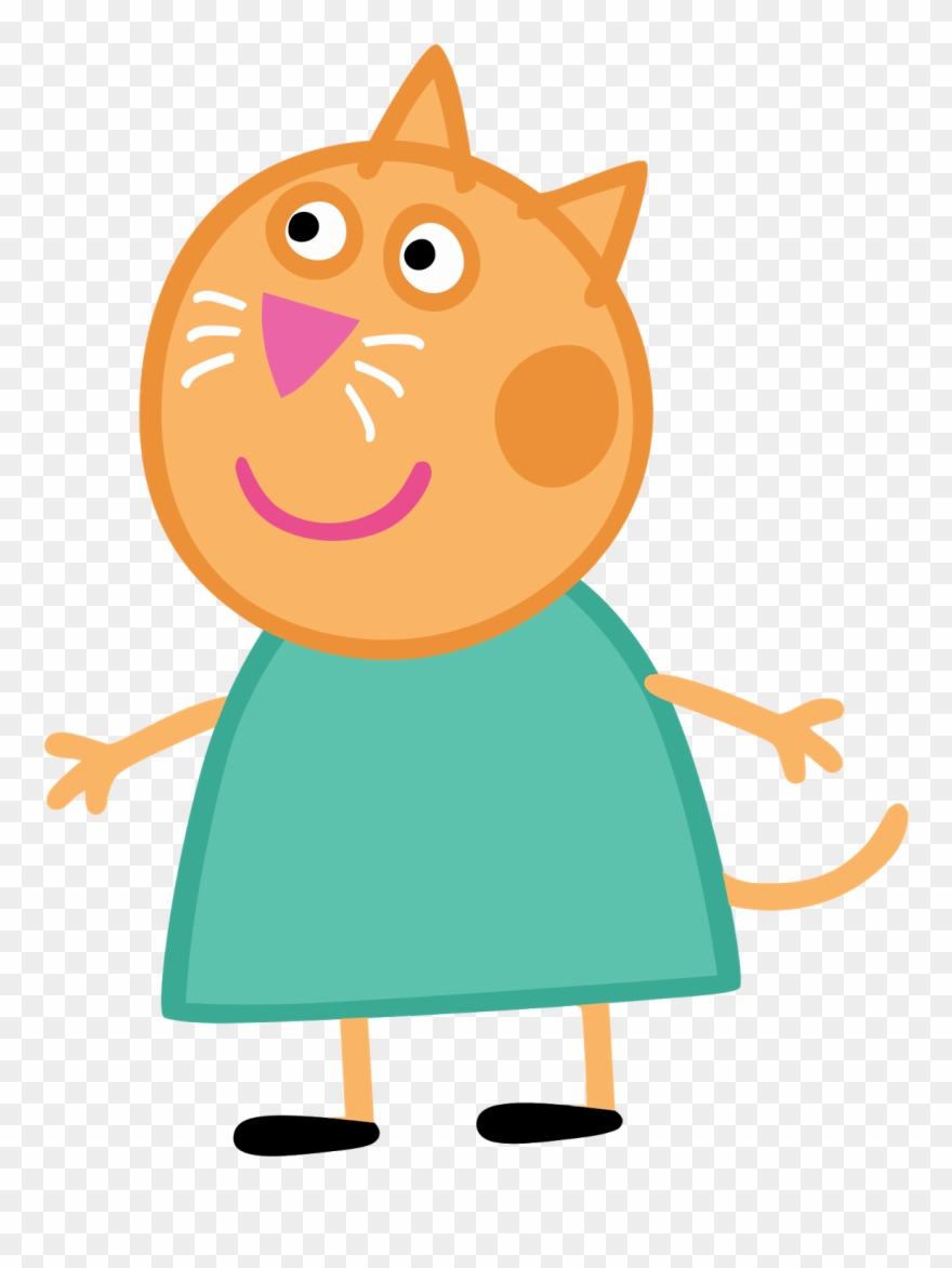 Candy Cat Peppa Pig Wiki Fandom Powered By Wikia - Gato De Peppa Pig Clipart
