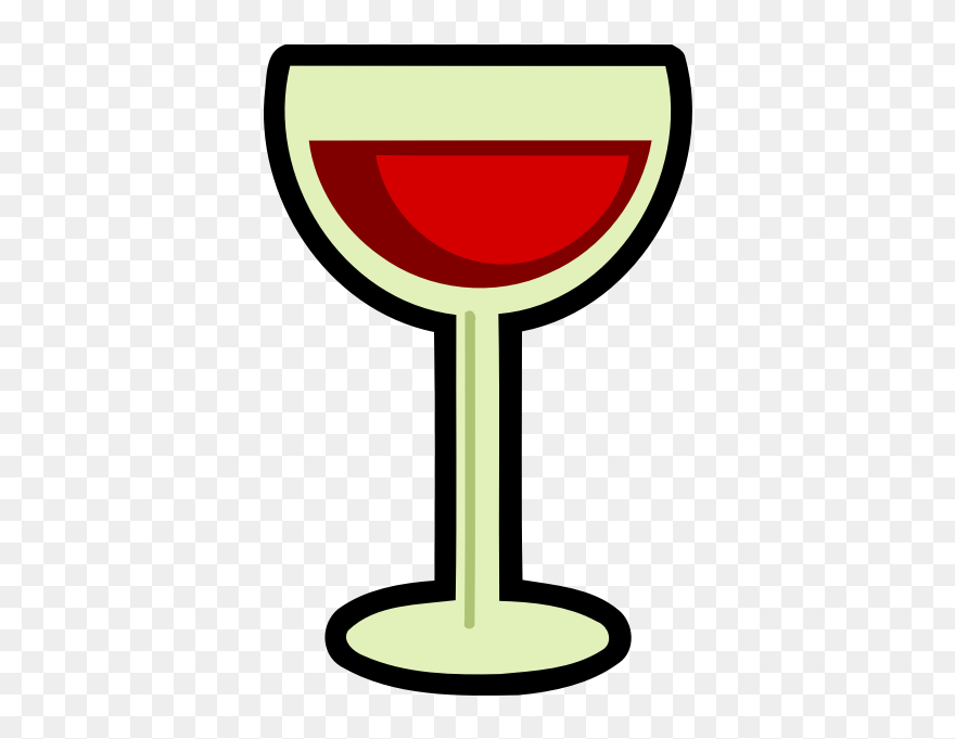All Photo Png Clipart - Transparent Red Wine Glass Drawing Icon