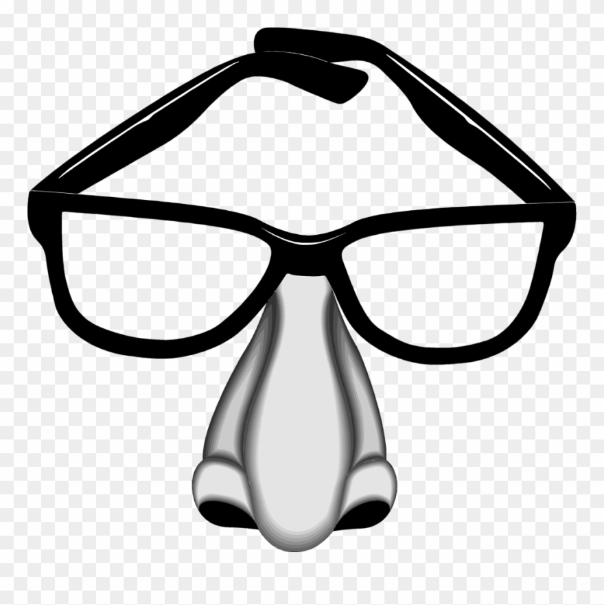 Glasses - Funny Glasses No Background Clipart