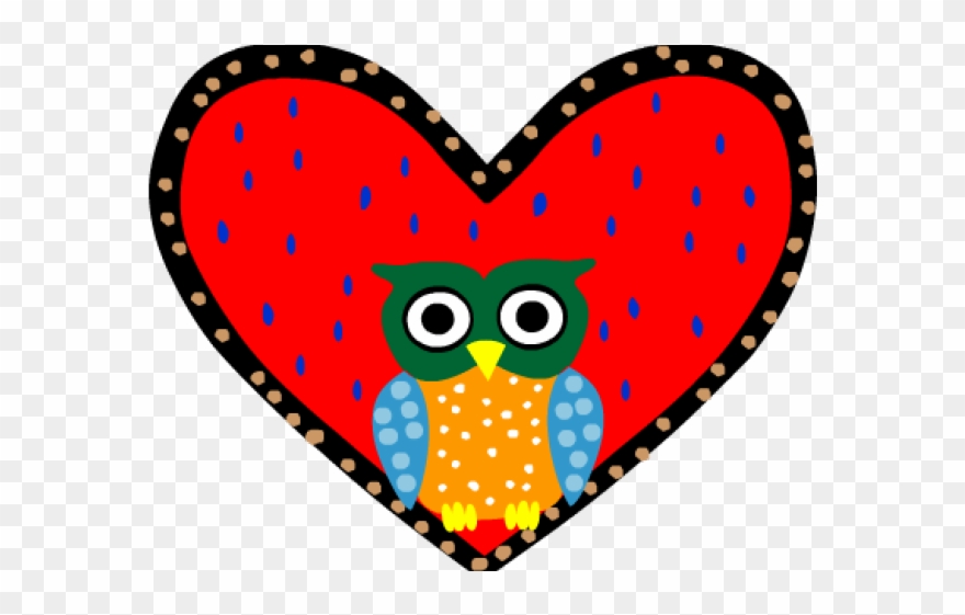 Love Birds Clipart Owl - Love - Png Download