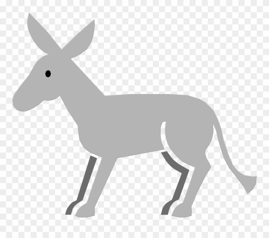 Free Stock Photos - Transparent Background Donkey Clip Art - Png Download