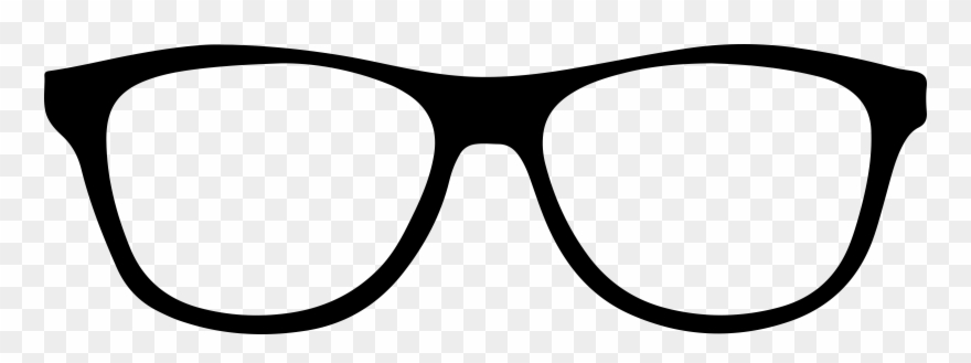 Big Image - Black Glasses Clipart - Png Download