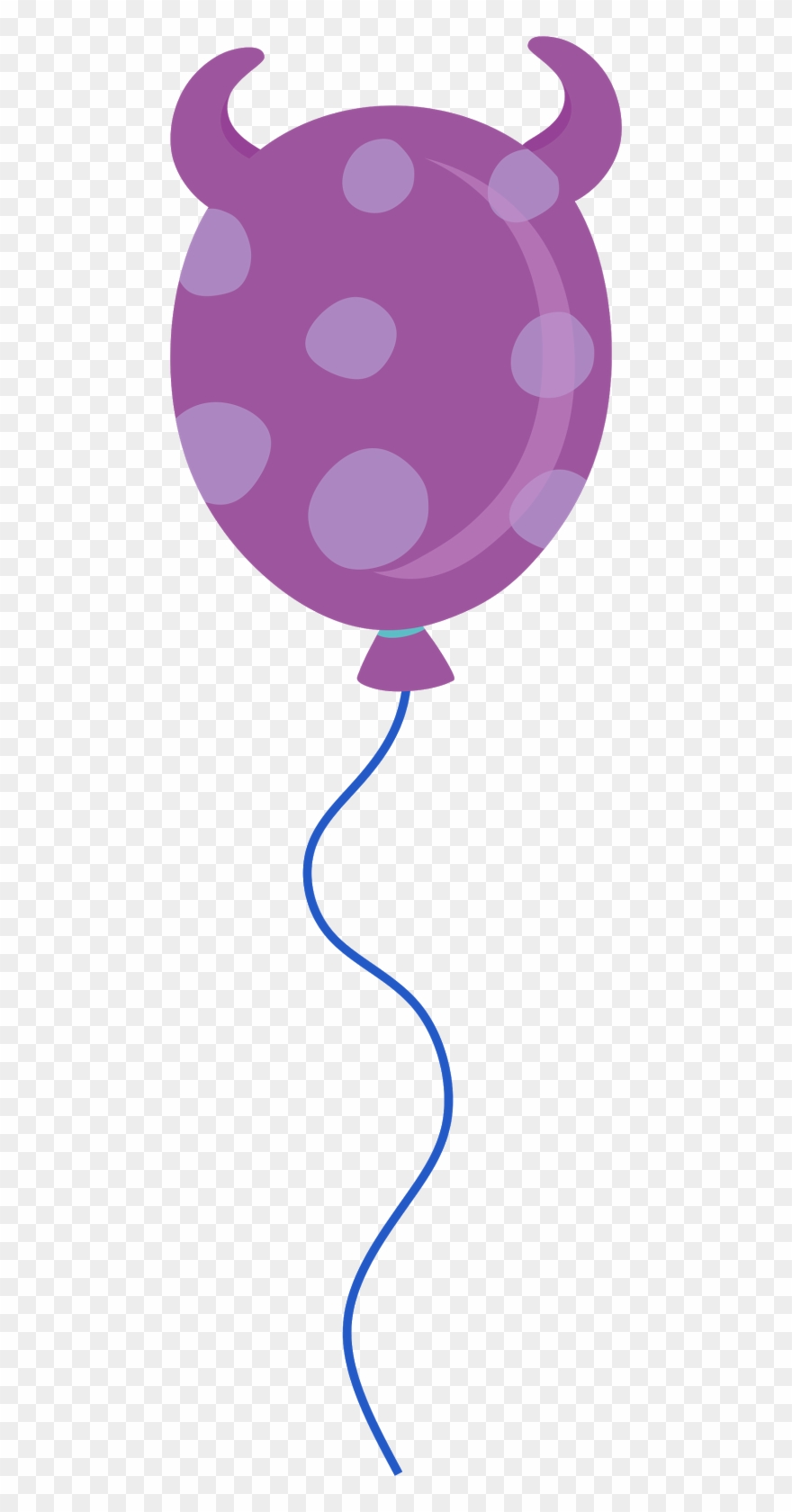 María José Argüeso - Monster Balloon Clipart - Png Download