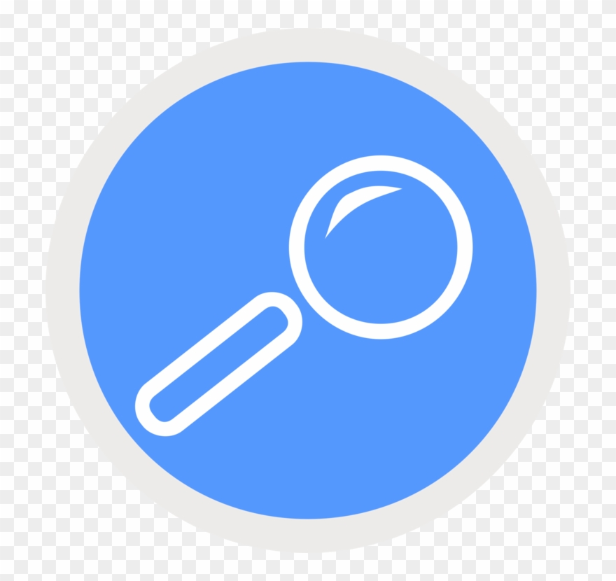 Computer Icons Magnifying Glass Hyperlink Drawing - Magnifying Glass In Circle Clipart