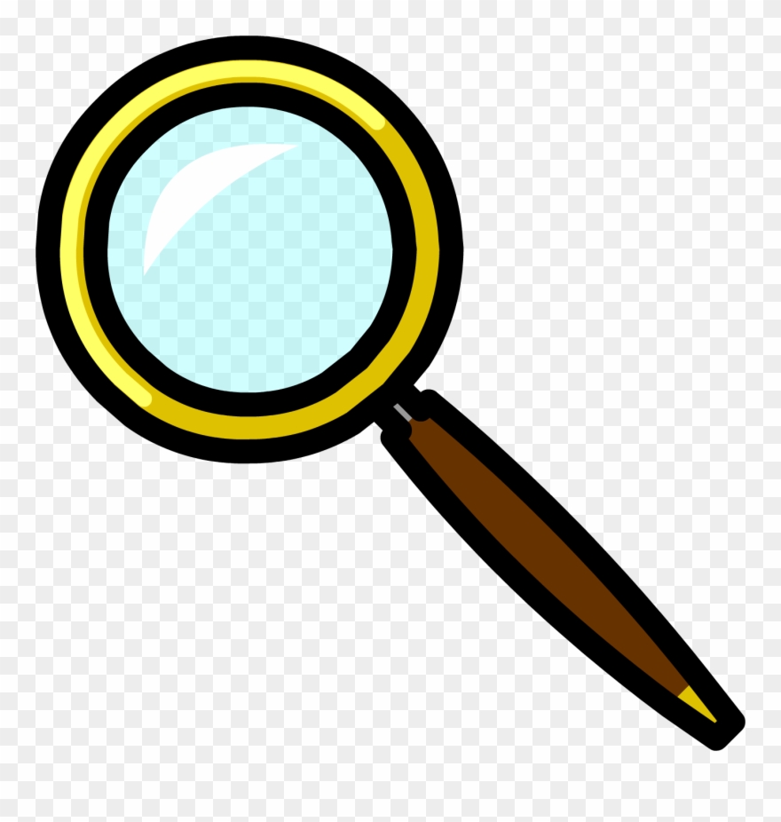 Magnifying Glass Pin Clipart