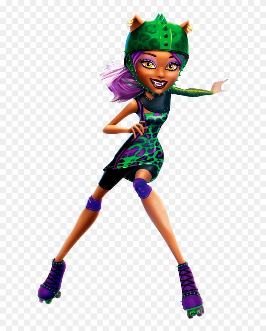 Clawdeen Wolf Skultimate Roller D Art Monster - Monster High Skultimate Roller Maze 3d Draculaura Clipart
