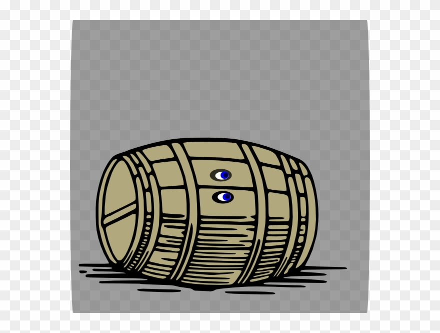 Wine Barrel Clip Art Clipart Whiskey Wine Clip Art - Barrel Clip Art - Png Download