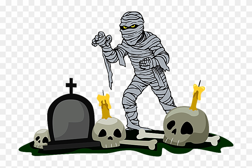 Jpg Freeuse Stock Coffin Clipart Mummy - Mummy Greeting Cards - Png Download