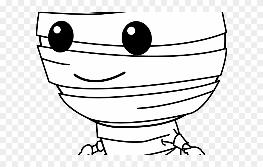 Mummy Clipart Mummy Wrap - Free Mummy Clip Art - Png Download