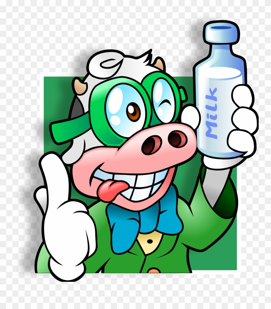 Clip Arts Related To - Nerd Cows - Png Download