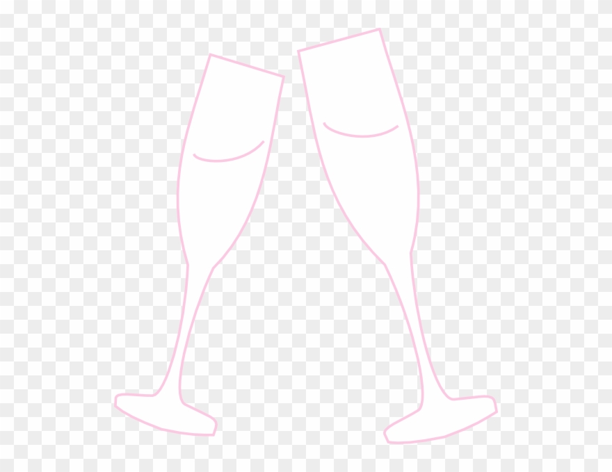 Champagne Baby Clip Art At Clker Com - White Champagne Glass Png Transparent Png