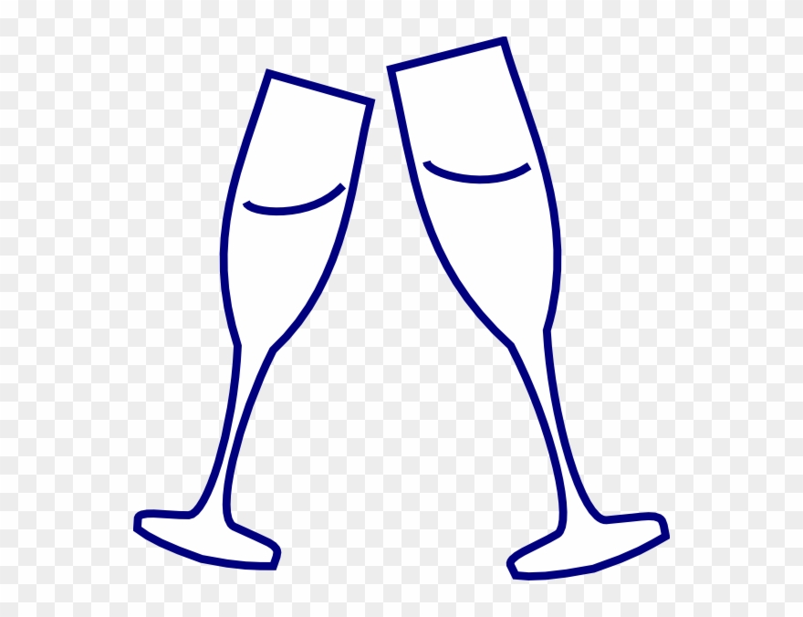 Clipart Info - Pink Champagne Clip Art - Png Download