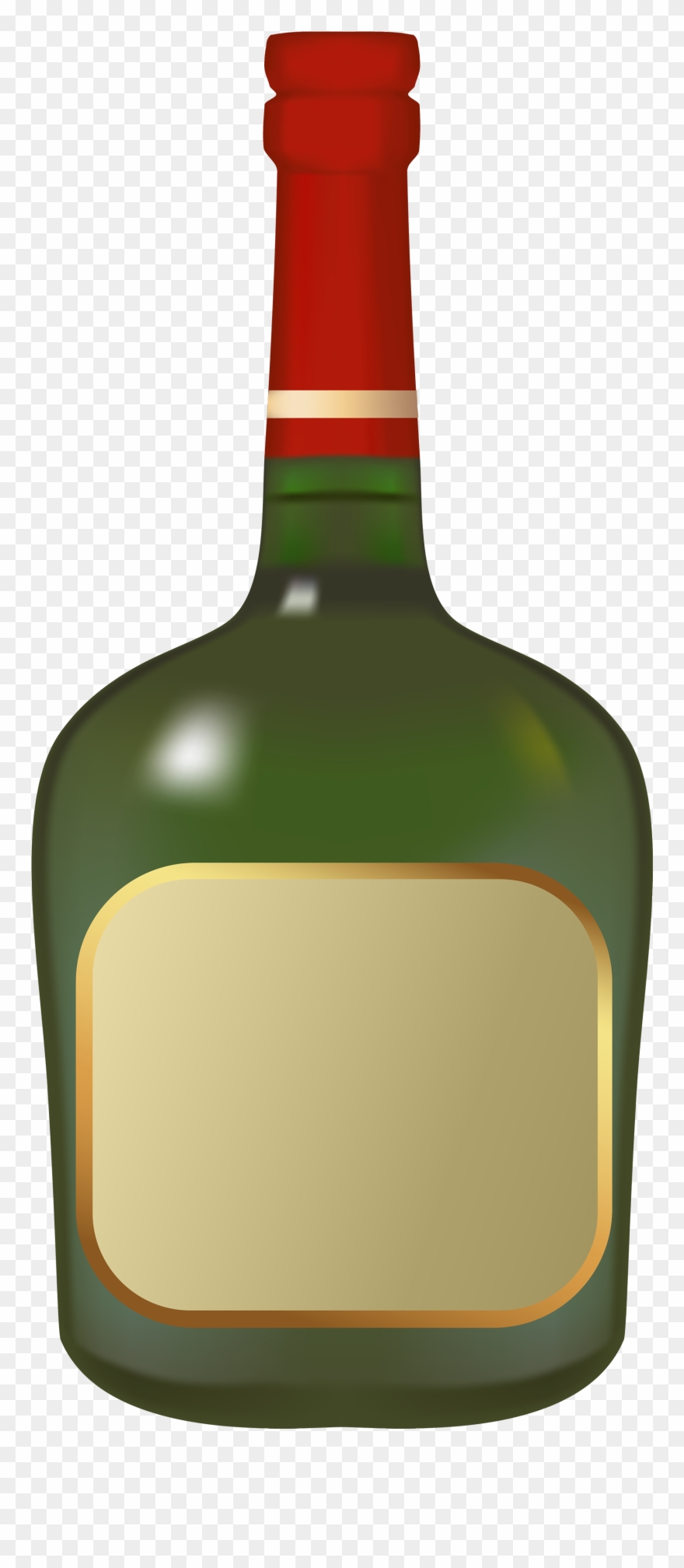 Liquor Bottle Png Clipart - Cartoon Alcohol Bottle Png Transparent Png