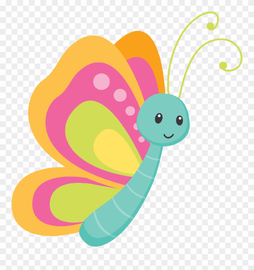 Say Hello - Clipart Bilder Schmetterlinge - Png Download