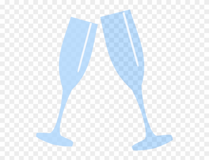 Transparent Background Wine Glasses Clip Art Free - Png Download