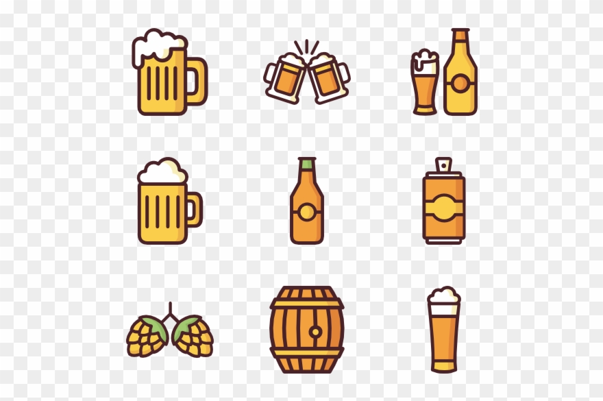 Clip Library Download Pint Of Icons Free - Beer Png Transparent Png