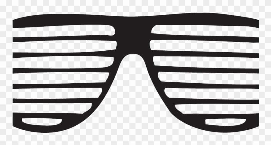 Sunglasses Clipart Kanye - Shutter Glasses - Png Download