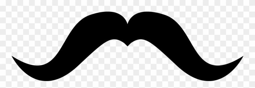 Clip Royalty Free Download Mustaches Run Mommy Mustache - Heart - Png Download