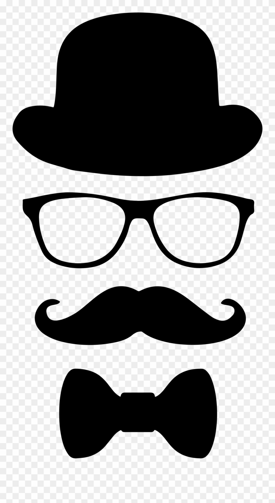 Disguise Clip Art Beard Transprent Png Free - Chapeu Oculos E Bigode Transparent Png