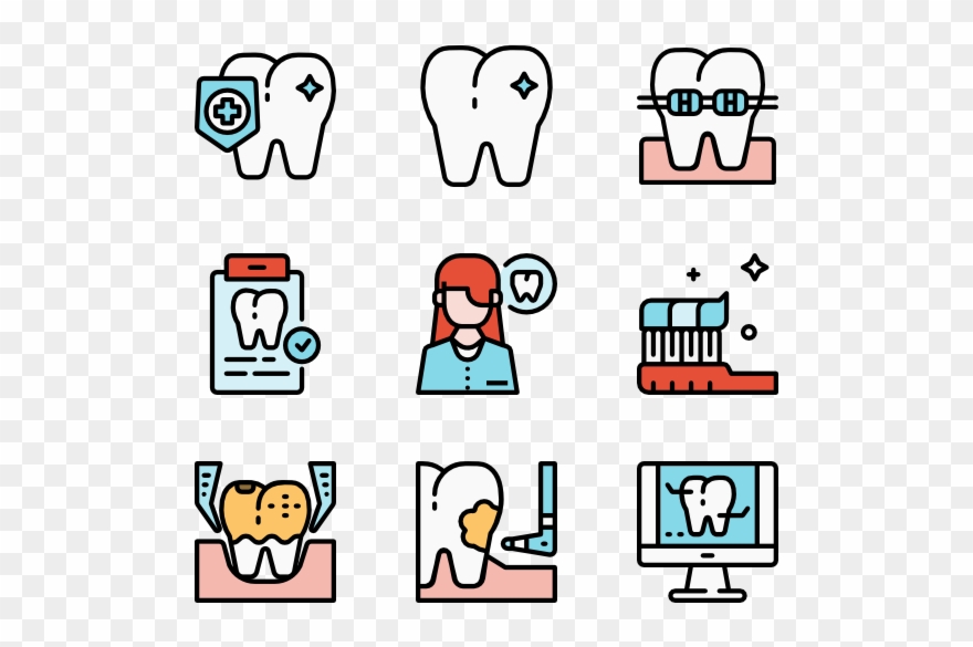 Icons Free Vector Dentistry - Hip Hop Icons Clipart