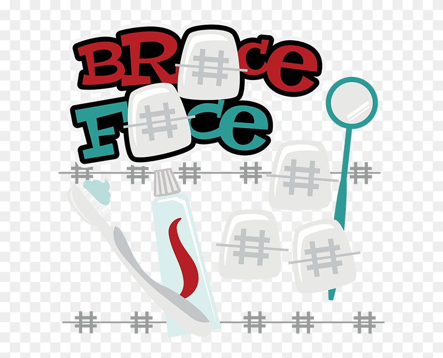 Cute Braces Clipart Dental Braces Dentistry Clip Art - Clipart Braces Png Transparent Png