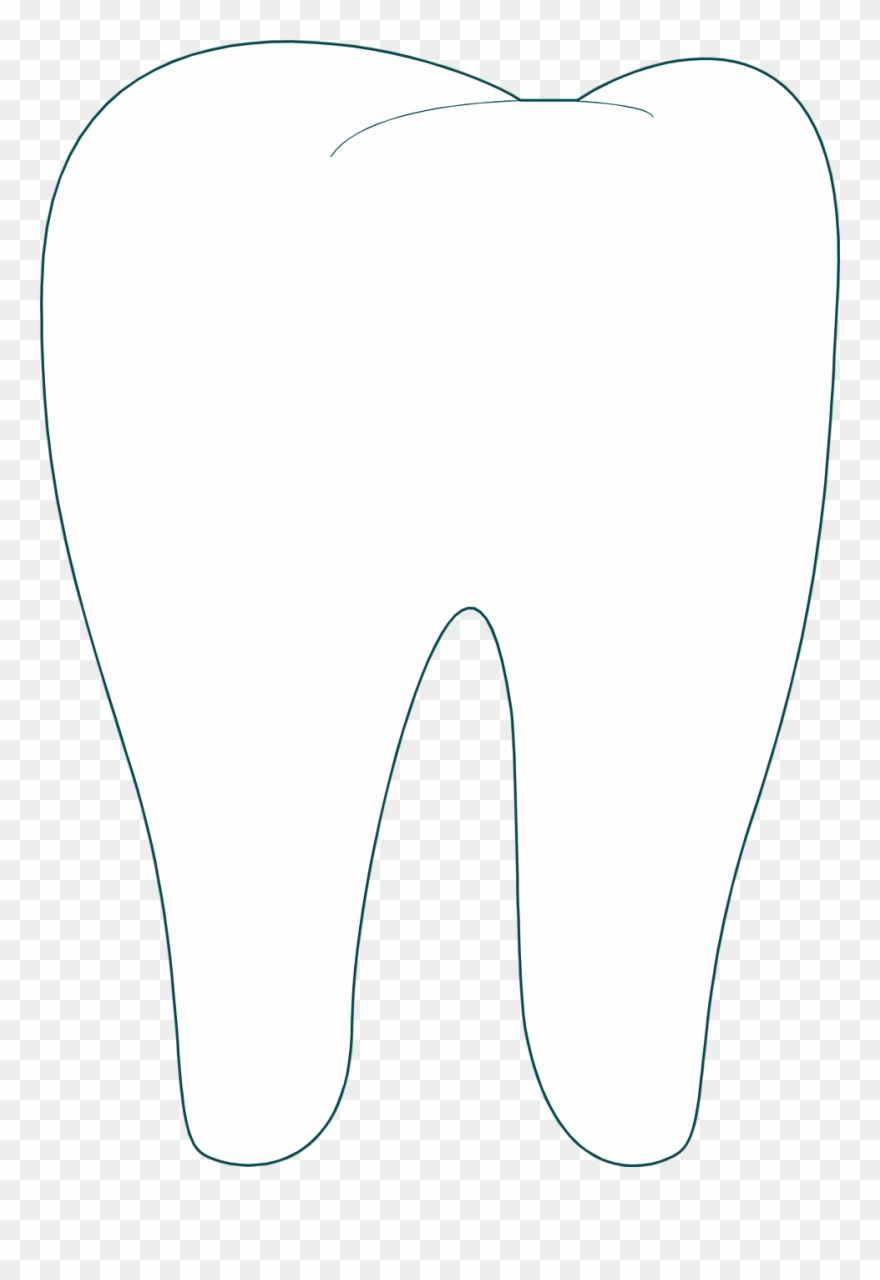 Source - - Tooth Clipart With Black Background - Png Download