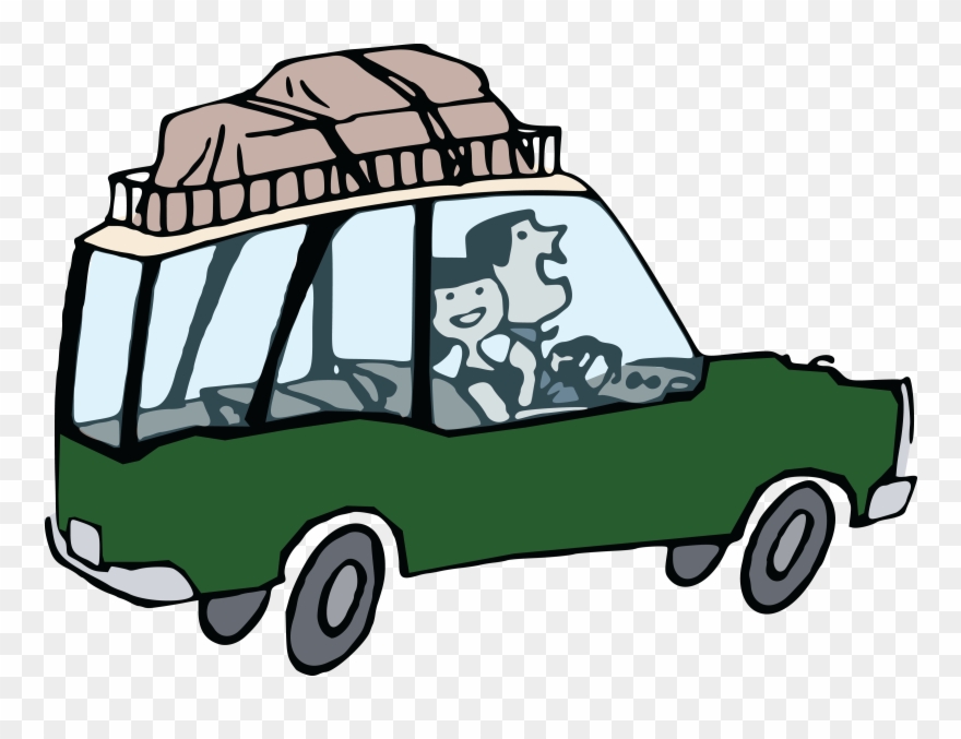- Eps, - Svg, - Free Clipart Of A Couple On A Road - Road Trip Clipart Png Transparent Png