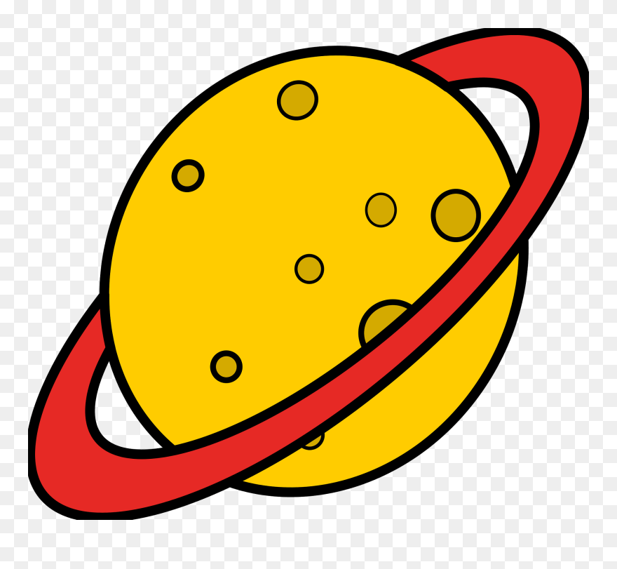 Space Clipart Cartoon Planet - Transparent Cartoon Planet Png